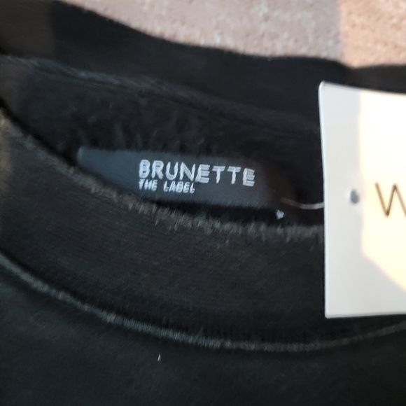 Brunette Redhead Distressed Varsity Stepsister Sweatshirt SZ Sm/ Med - Picture 3 of 5